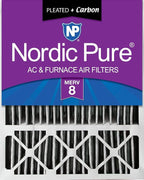 Nordic Pure 20x25x5 Lennox X6673 X6675 Replacement Air Filter MERV 8 + Carbon 1 by NordicPure