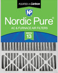 Nordic Pure 20x25x5 Lennox X6673 X6675 Replacement AC Filter MERV 13 + Carbon 1 by NordicPure