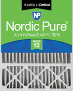 Nordic Pure 20x25x5 Lennox X6673 X6675 Replacement AC Filter MERV 13 + Carbon 1 by NordicPure