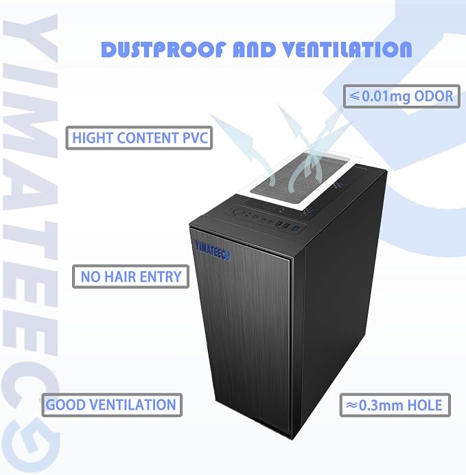 Dust Filter PC 360mm x 120 mm Magnetic Fan Dust Mesh - Image 4