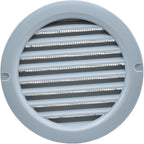 VENTS-US - 4" Round Light Grey Plastic Vent Cover - Image 3