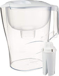 Amazon Basics 10-Cup Water Filter Pitcher, Compatible by AmazonBasics