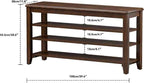 Shoe Bench Storage Rubberwood, Entryway Bench