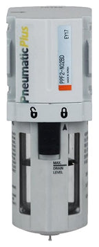 PneumaticPlus PPF2-N02B Miniature Compressed Air Particulate Filter 1/4" NPT - Image 2