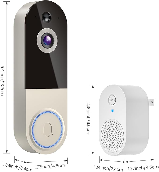 1080p Wireless Doorbell Camera - Image 7