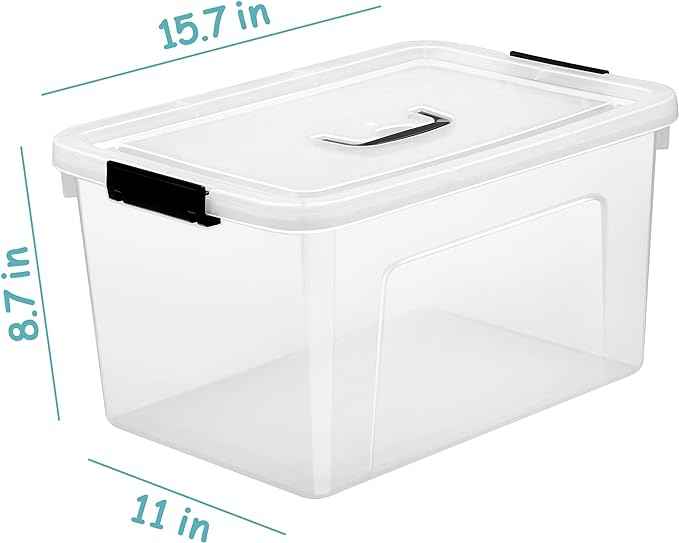 19 Quart Plastic Storage Bins