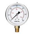 SENCTRL 60 Psi Glycerin Liquid Filled Low Pressure Gauge, 2.5" Dial Size by senctrl