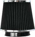 Universal Clamp On Air Intake Filter Fits 3"/3.5"/4" Three Sizes