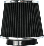 Universal Clamp On Air Intake Filter Fits 3"/3.5"/4" Three Sizes
