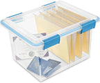 Sterilite 12-Pack Gasket Box, Weather-Resistant Storage Bins - Image 9