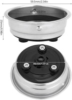 2-Pack Pressurized Coffee Filter Basket 51mm Portafilter Basket - Image 5