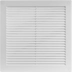 Vent Systems 8" x 8" White Plastic Soffit Vent Cover by VentSystems