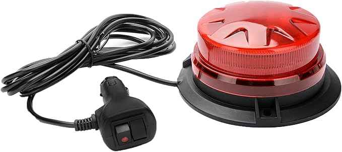 Red Led Emergency Strobe Beacon Lights