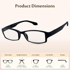 TruVision Readers Reading Glasses, Comfort Spring Hinges - Image 2