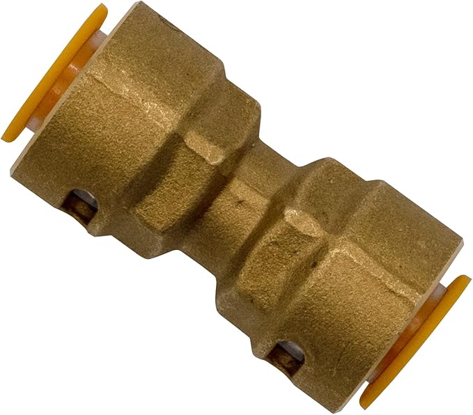 Supplying Demand SB1 3/4 Inch Quick Connect HVAC Brass Coupler Fitting - Image 3
