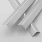 6pcs 57"L*0.98"W Aluminum Self-Adhesive Wall Corner Protectors, Wall Furniture