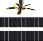 20 Pcs Ceiling Fan Filters for Blades, Fan Air Purifier Pads by Zejoot