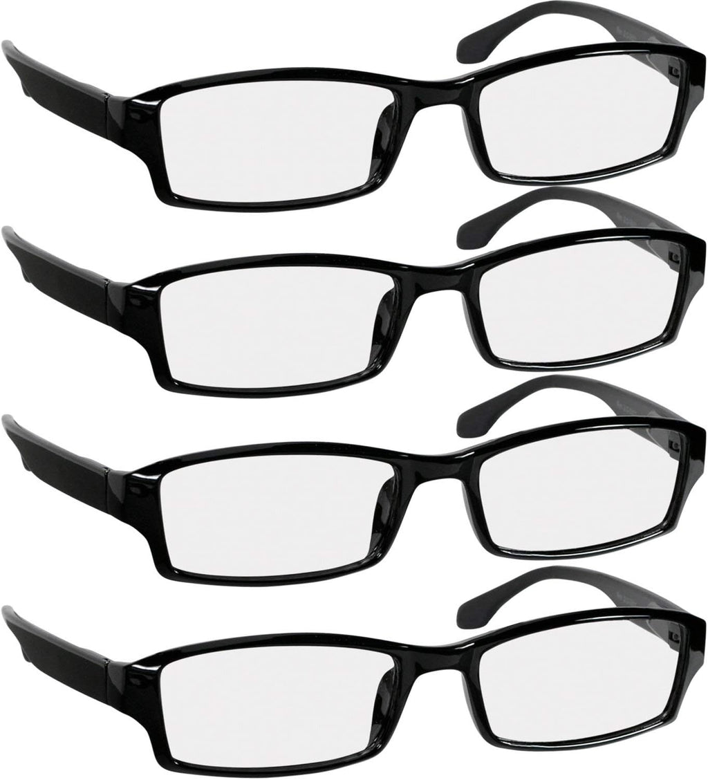 TruVision OTC Reading Glasses, Comfort Spring Hinges for Men and Women