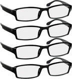 TruVision OTC Reading Glasses, Comfort Spring Hinges for Men and Women