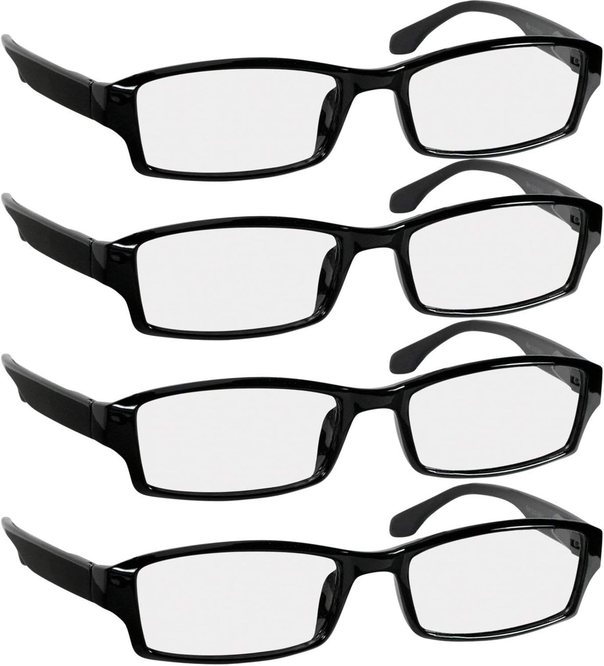 TruVision OTC Reading Glasses, Comfort Spring Hinges for Men and Women