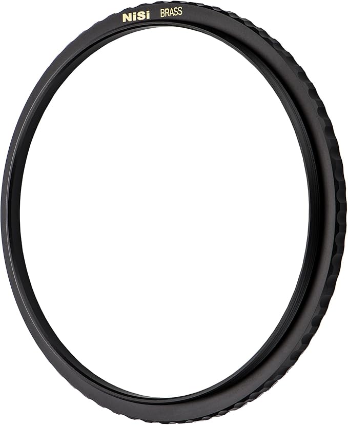 NiSi - Brass Pro 46mm to 52mm Step-Up Ring - Threaded Stepping Adapter Ring by NiSiOpticsUSA