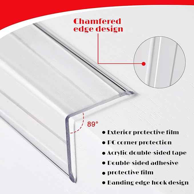 10 Pcs Wall Corner Protector, Cover Sharp Furniture