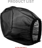 HDBUBALUS Motorcycle Air Filter Rain Sock Dustproof Protective Cover Fit - Image 5