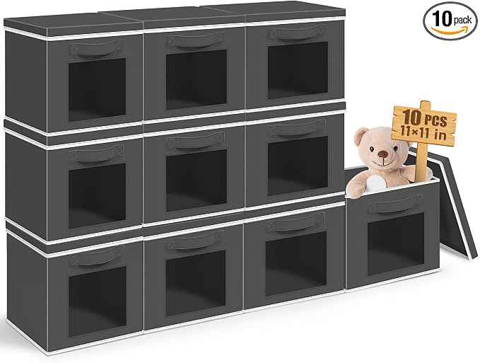 10 Pcs Fabric Storage Cube
