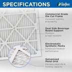 Glasfloss ZL 20x25x4 MERV 10 Air Cleaner Filter replacements - Image 4
