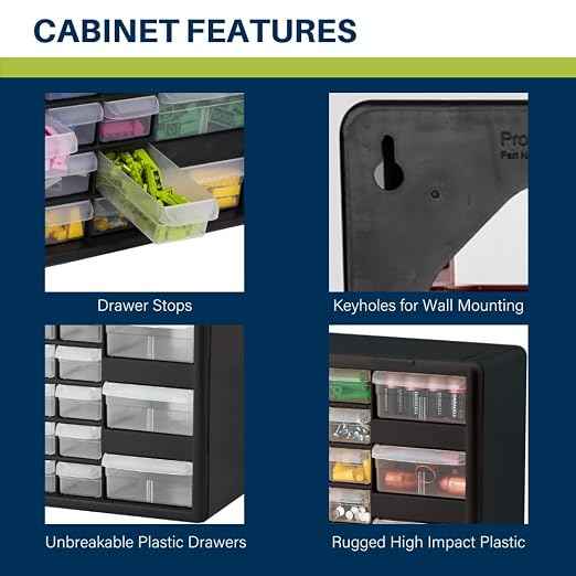 Akro-Mils 26-Drawer Plastic Drawer Storage Cabinet
