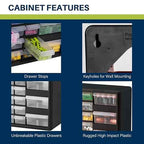 Akro-Mils 26-Drawer Plastic Drawer Storage Cabinet