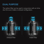 AC Infinity Air Carbon Filter 8" - Image 5
