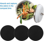 3 Pack Charcoal Filters for Compost Bucket, 6.7inch Compost Filter for - Image 7