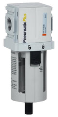 PneumaticPlus PPF3-N02B Compressed Air Particulate Filter, 1/4" NPT, 5 Micron by PneumaticPlus