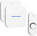 AIDA Lighted Wireless Doorbell for Home, Waterproof Battery Doorbell 1