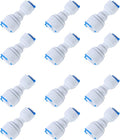 3/8-inch x 1/4-inch 6 pcs T and 6 pcs I Tube Quick Push in Connector by JBTOZIUY