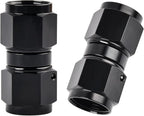 EVIL ENERGY 8AN Female to 8AN Female Straight Swivel Coupler Union Fitting by EVILENERGY