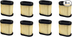 Set of 8 New Air Filter Fits MTD, Fits Toro, TVS115 Models Interchangeable by Unknown