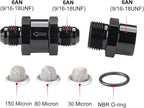 6AN Inline Fuel & Oil Feed Filter Set - Image 2