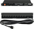 1U PDU Network Servers Surge Protector Power Distribution Unit 12-Outlet by ThePoEstore