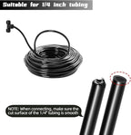 45 Pack Quick Connect 1/4" Drip Tubing Irrigation Fittings Kit Universal 1/4'' - Image 6