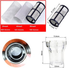 Sediment Filter Pressure Washer Filter Stainless Steel Filter 40Mesh Screen - Image 4