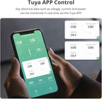 Smart Home Energy Monitor with 2 x 120A CTs, Live Electricity Usage Tracking