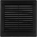 Vent Systems 4.5" x 4.5" Inch Plastic Black Soffit Vent Cover by VentSystems