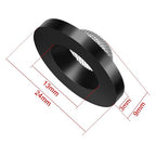 20 Pcs Hose Washer with Screen Filter Washers Stainless Steel & Black Rubber - Image 2