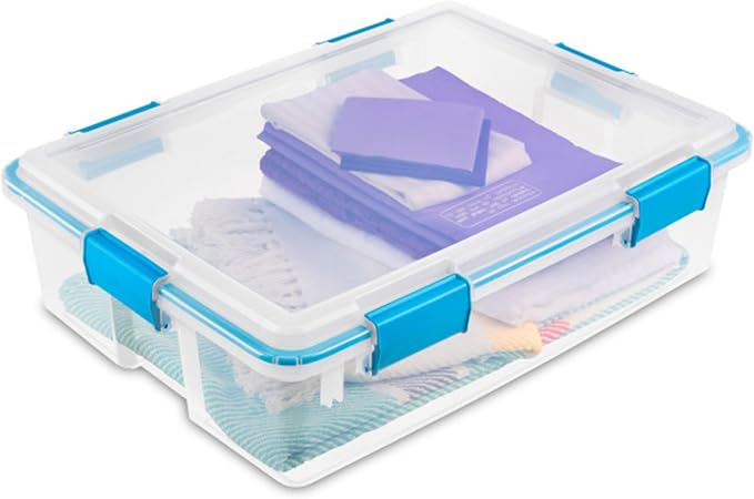 Sterilite 16-Pack Gasket Box, Weather-Resistant Storage Bins - Image 7