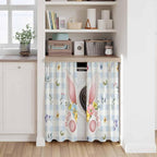 Easter Kitchen Curtains 54 Inch Long 2 Panel Set, Rod Pocket Window Curtains - Image 7