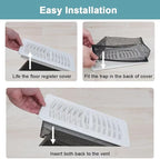 Floor Register Cover Trap，Floor Air Vent Cover Screen - Image 5