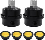 2 Pcs Air Compressor Silencer, 1/2 Inch Thread Intake Filter Muffler, 20 mm Air - Image 2