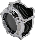 Harley Air Cleaner Chrome See Through Intake Filter Kit Cnc Cut by Unknown